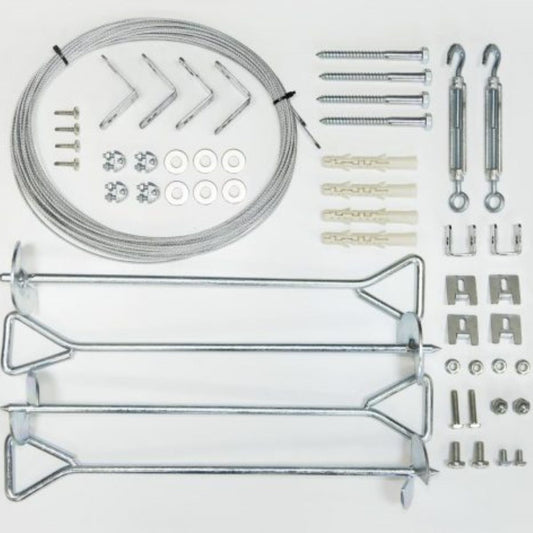 Kit de ancoragem para estufa