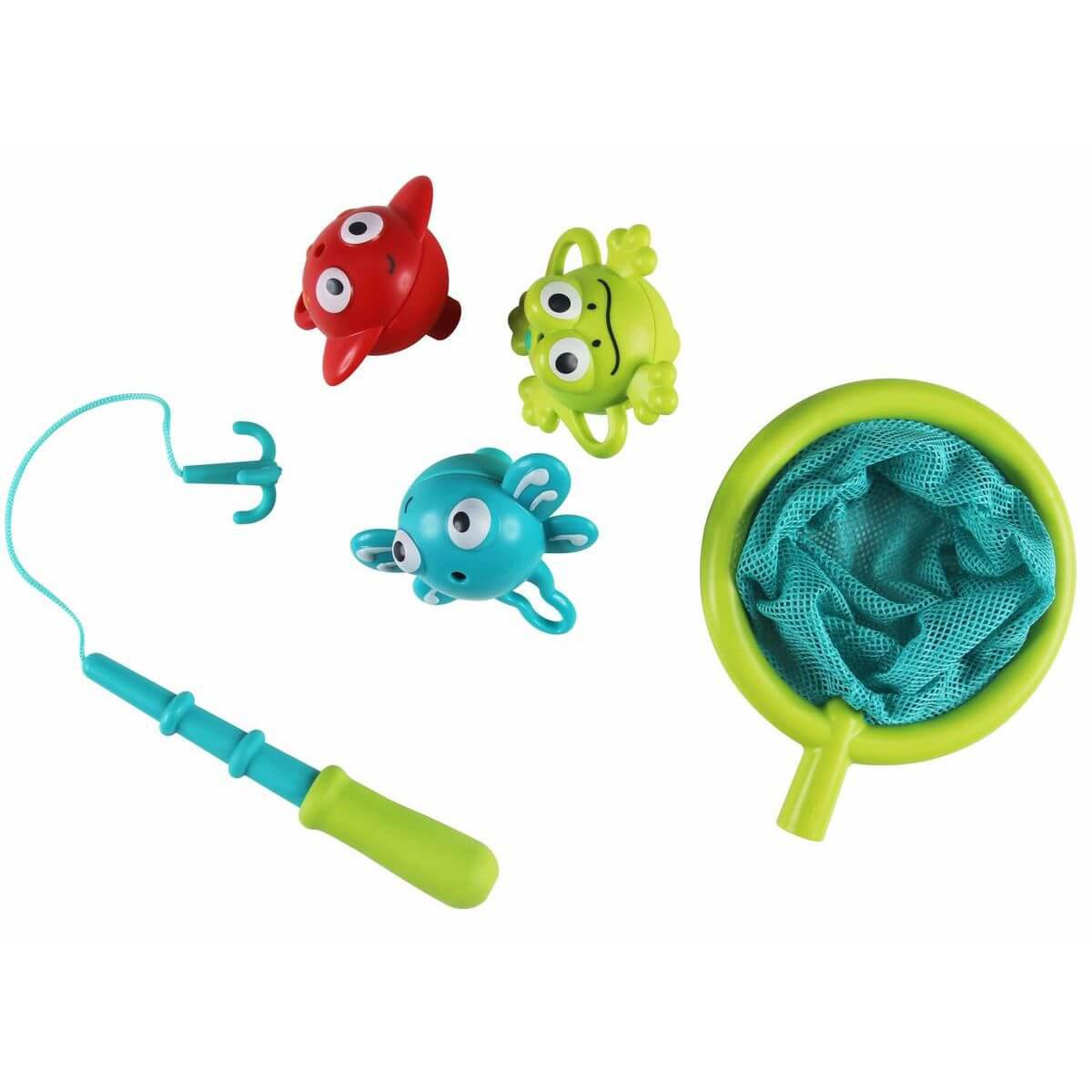 Juguete Baño Double Fun Fishing Hape_5