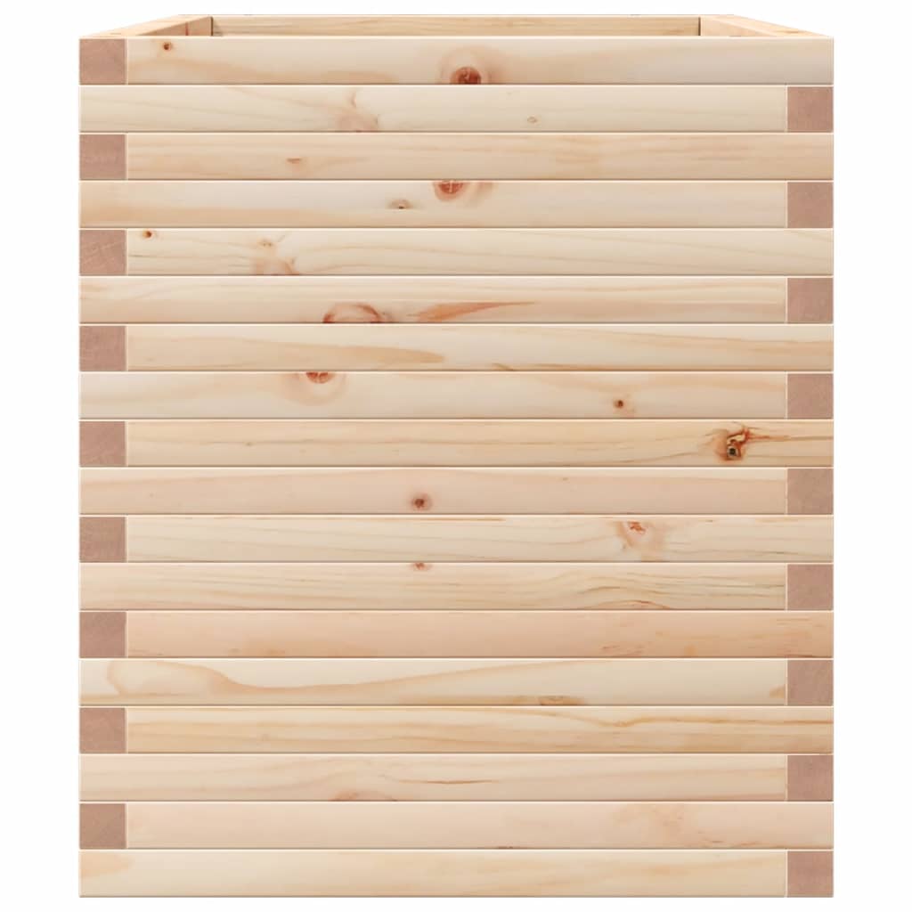 Jardinera Madera Maciza De Pino 90x60x68,5 Cm_5
