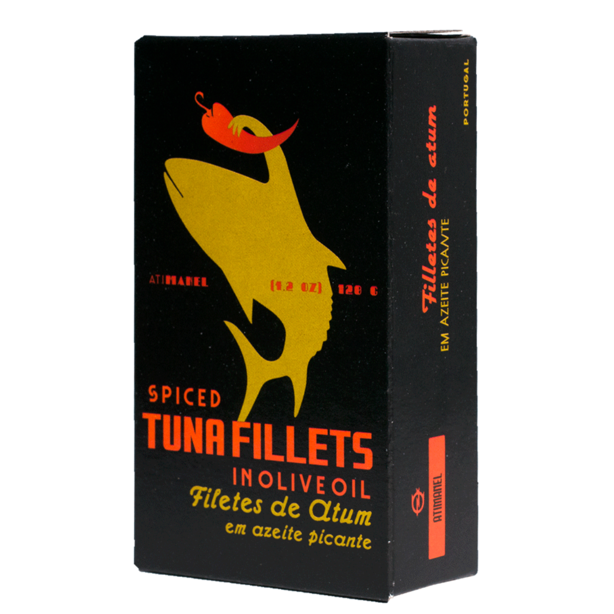 Bifes de atum em azeite picante Ati Manel 120 g
