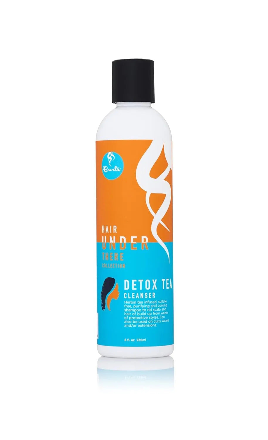 Curls Hair Under There Detox Tea Cleansing Champú 236ml_0