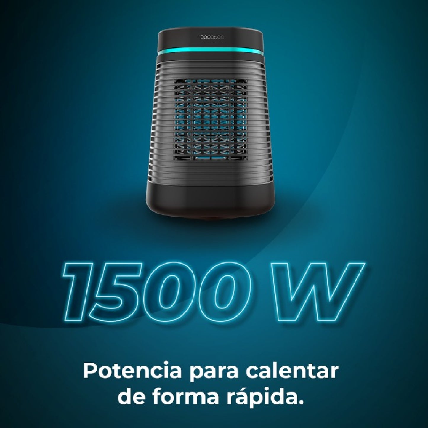 Cecotec Calefactor Cerámico De Sobremesa Readywarm 1550 Max Ceramic Rotate Smart Black_4