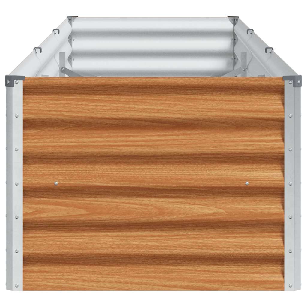 Arriate Elevado Marrón Claro 290 X 50 X 36 Cm Acero Galvanizado_5