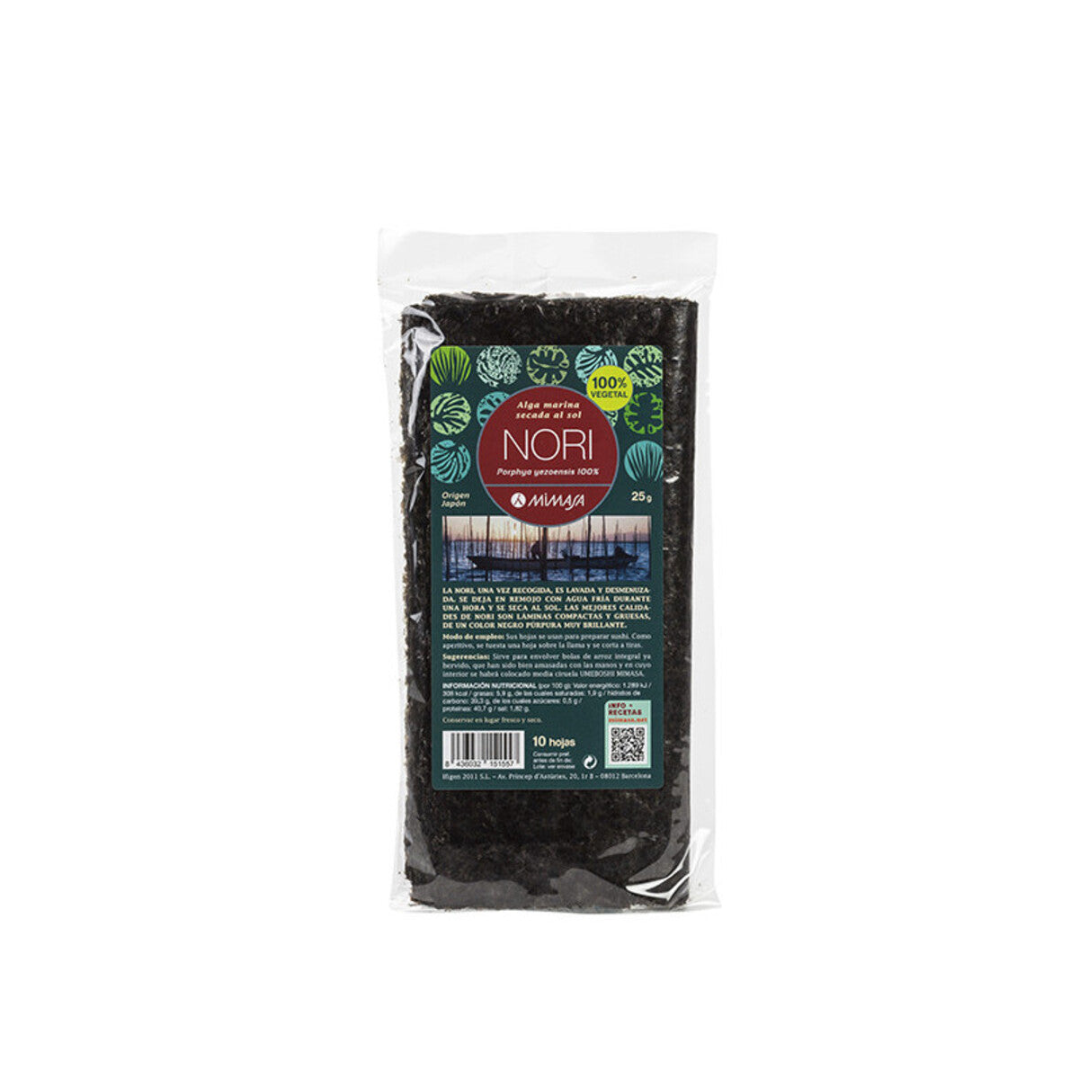 Nori Origin Japão MIMASA 25 g