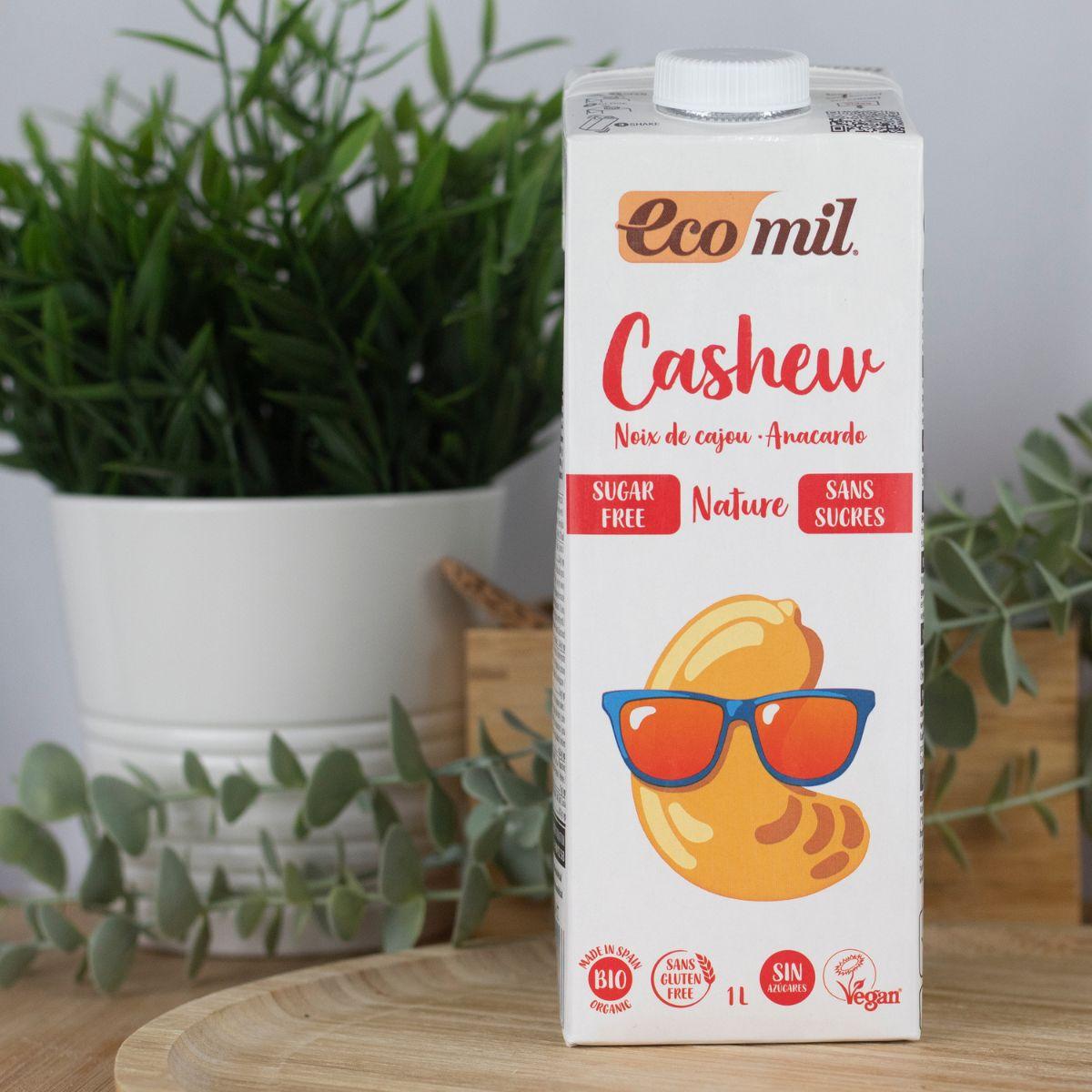 Bebida Vegetal de Caju Nature Bio Ecomil 1 L