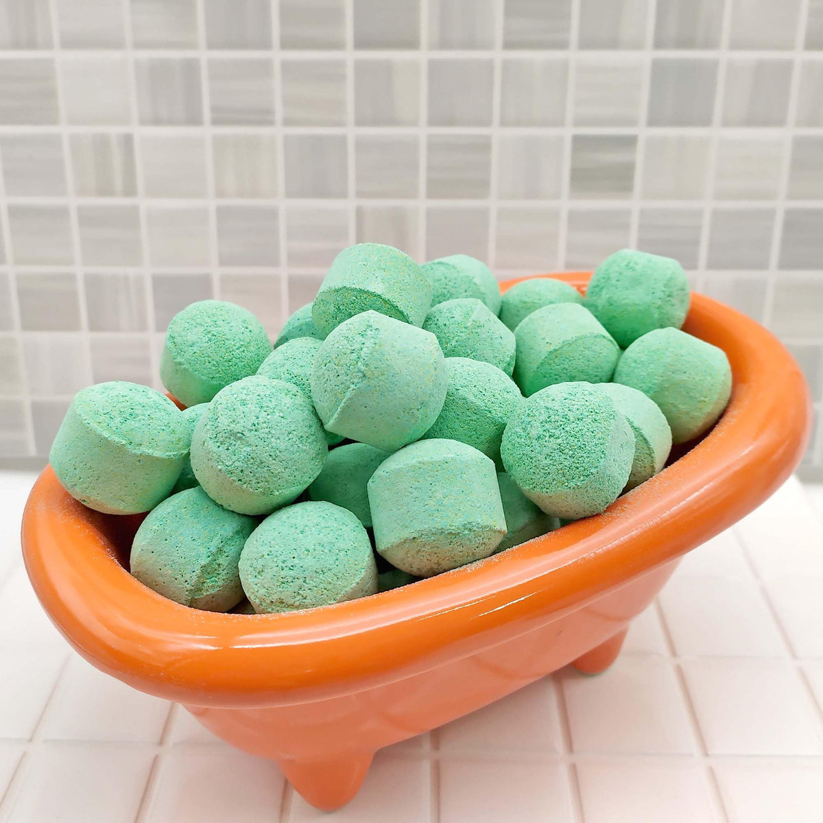 250 Mini Bombas Efervescentes Para Manicura Y Pedicura - Aroma: Mango - Pack Especial Profesionales_5
