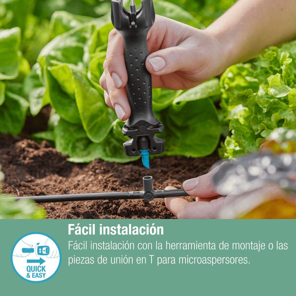 Microdifusor de tira lateral Gardena Microdripsystem