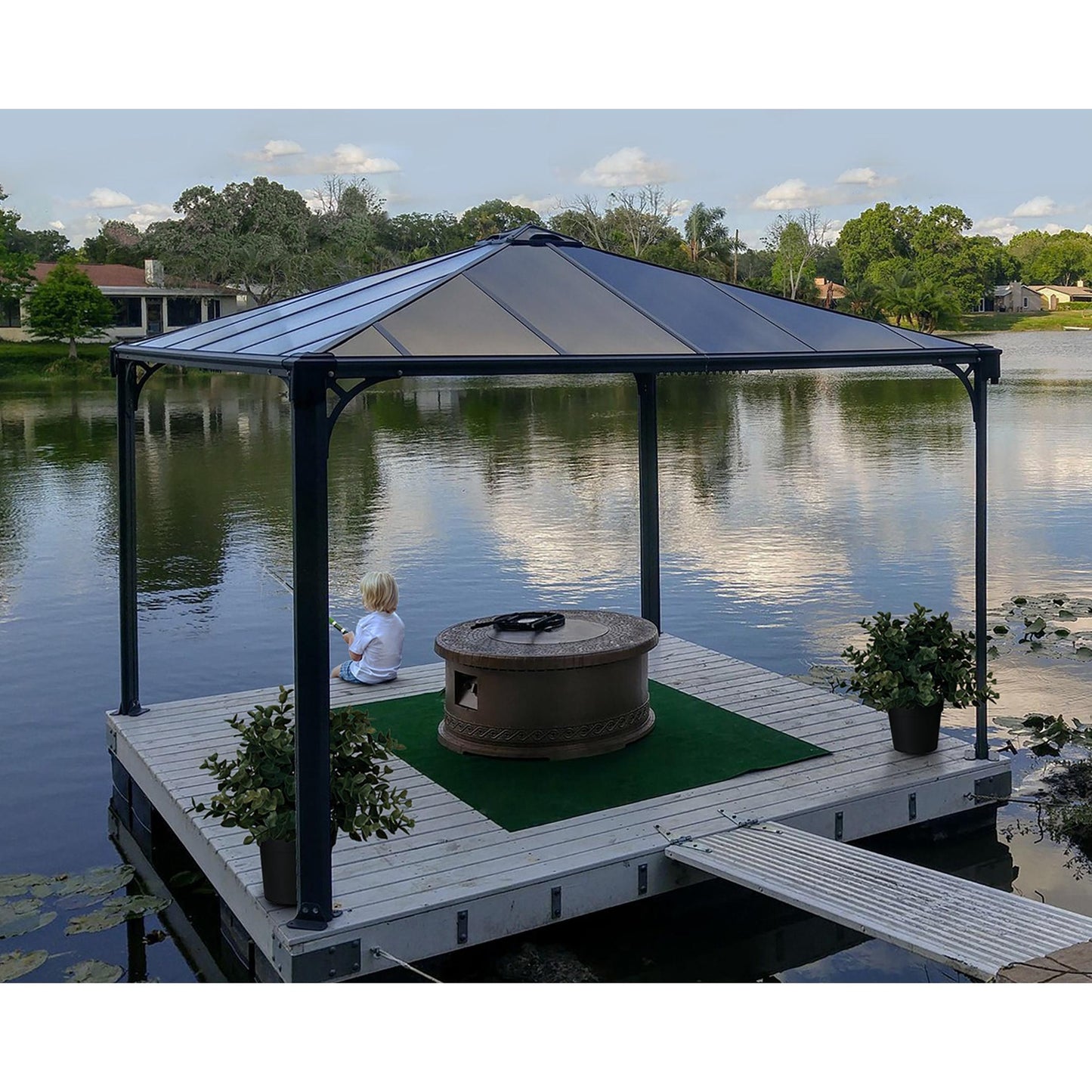 Gazebo Gazebo Palermo alumínio 360x360 Canopia da Palram