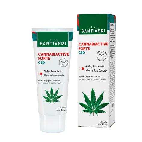 Creme Cannabiactive Forte Santiveri 60 ml