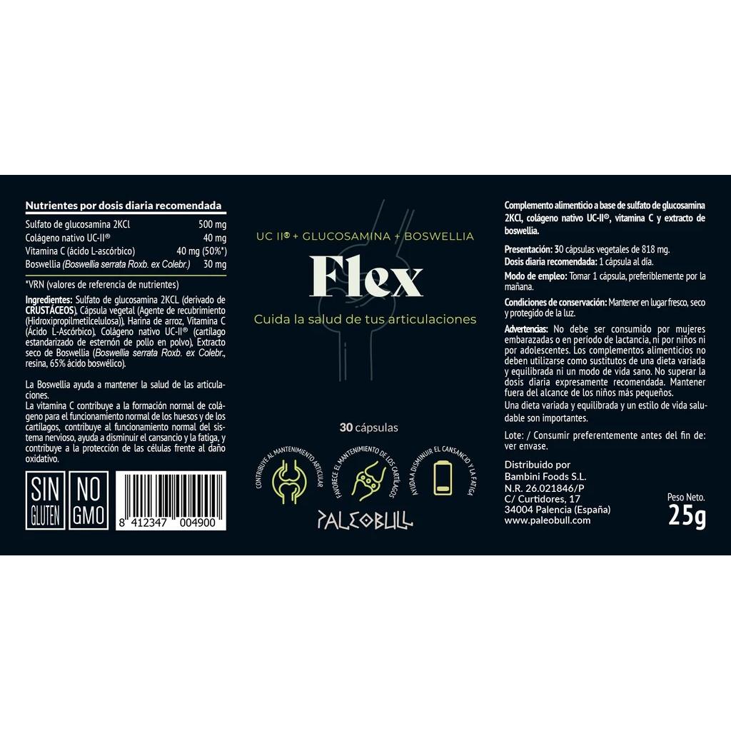 Flex Joints Paleobull 30 cápsulas