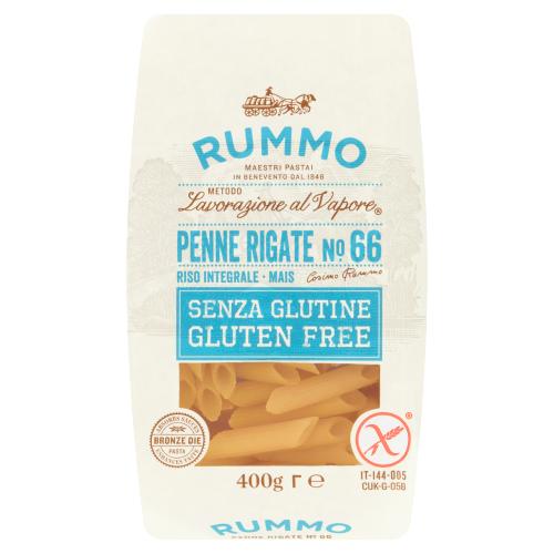 Massa Penne Rigate SEM Glúten Nº66 Rummo 400g