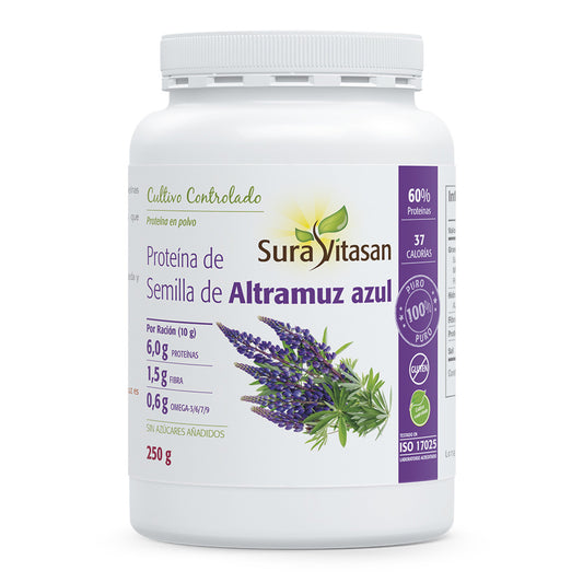 Proteína de semente de tremoço azul, Sura Vitasan, 250 gr