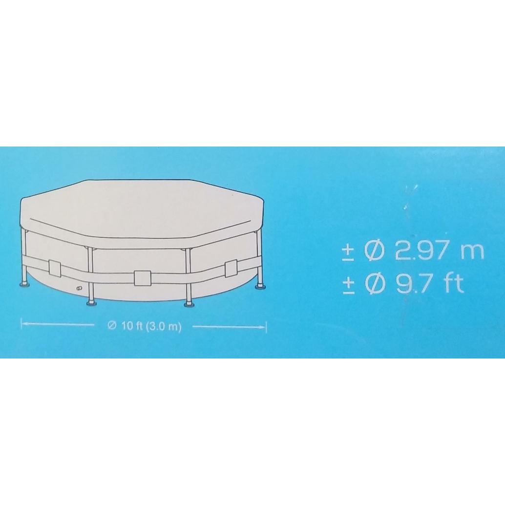 Coberturas de piscina com amarrações de corda para piscina SteelSuper Jilong 300 cm