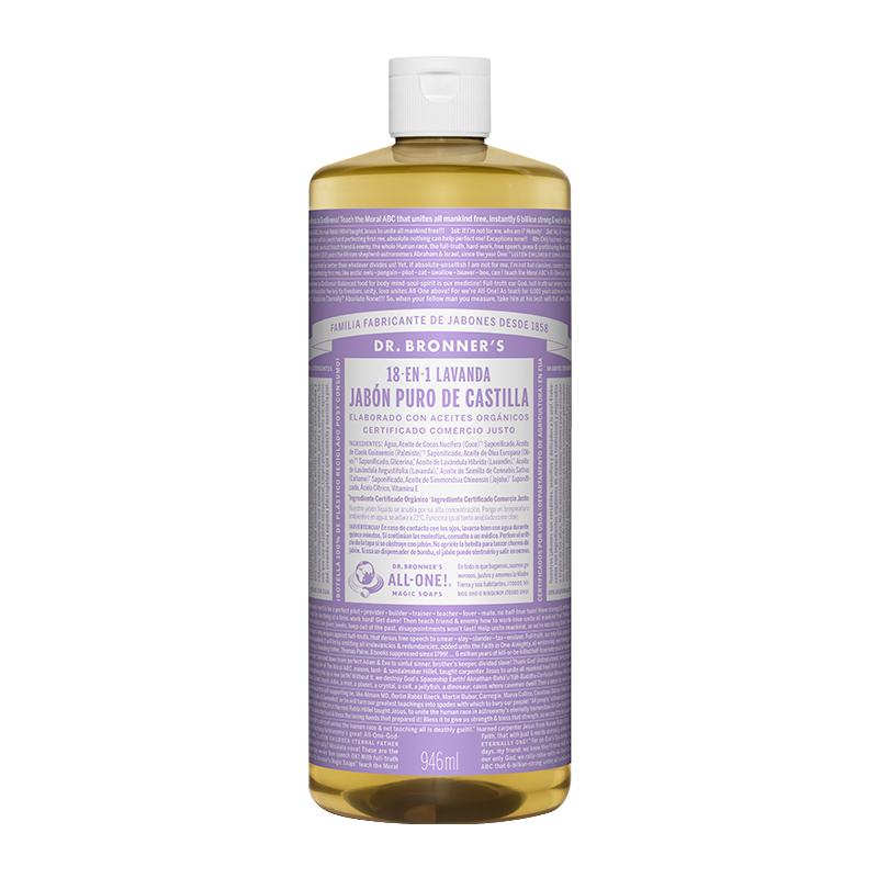 Sabonete Líquido Orgânico Dr. Bronners Pure Castile Lavender 475 ml