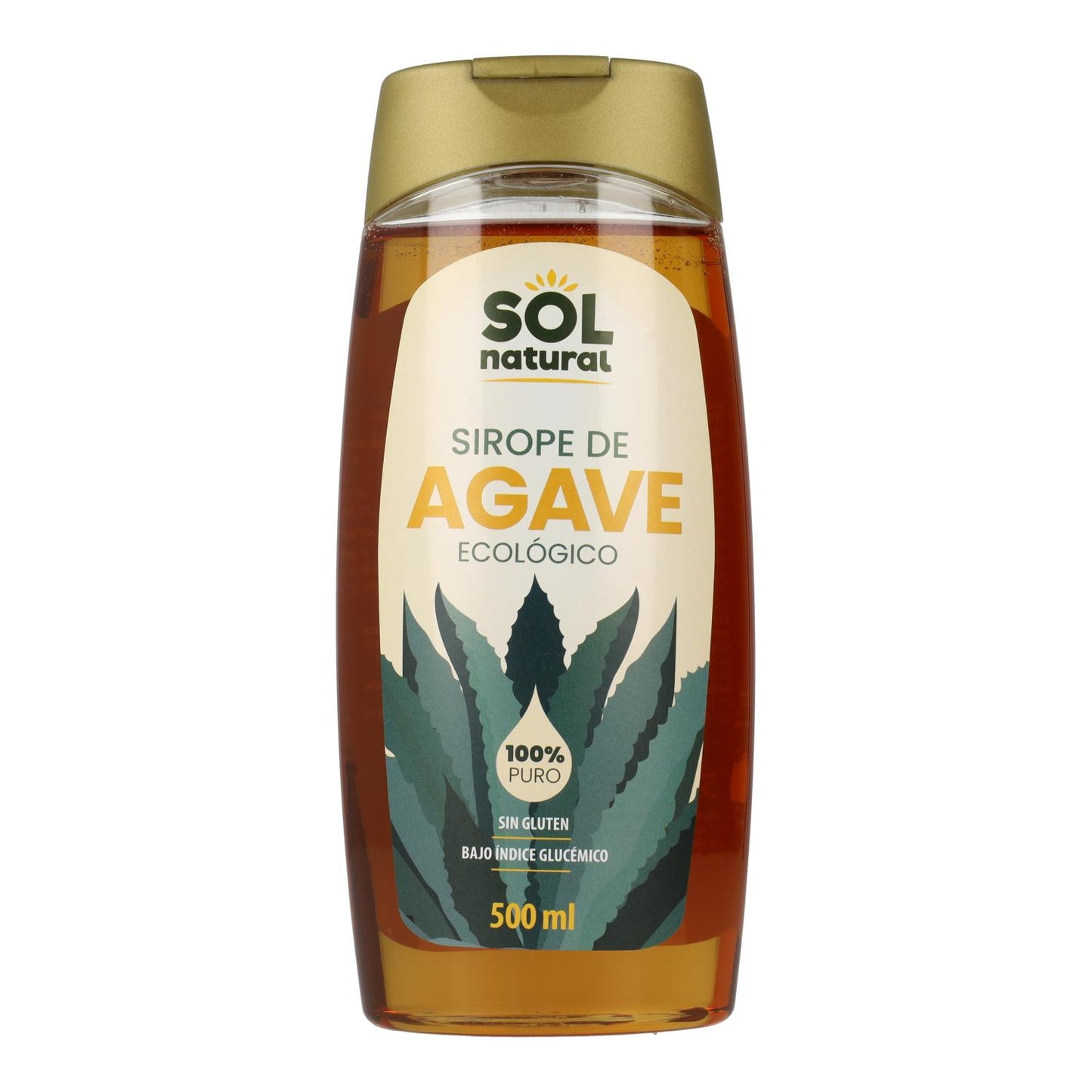 Xarope de Agave 100% Puro Biológico Sol Natural 500 ml