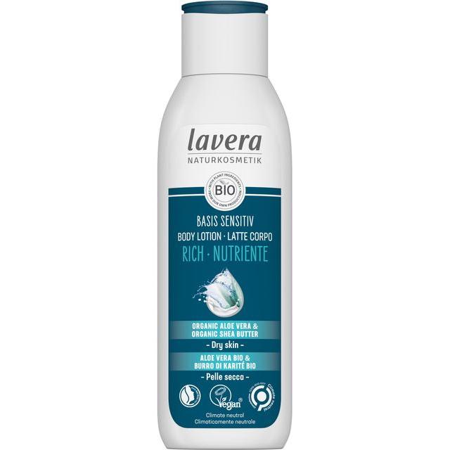 Loção Corporal Nutritiva e Rica Basis Sensitiv, Lavera 250 ml