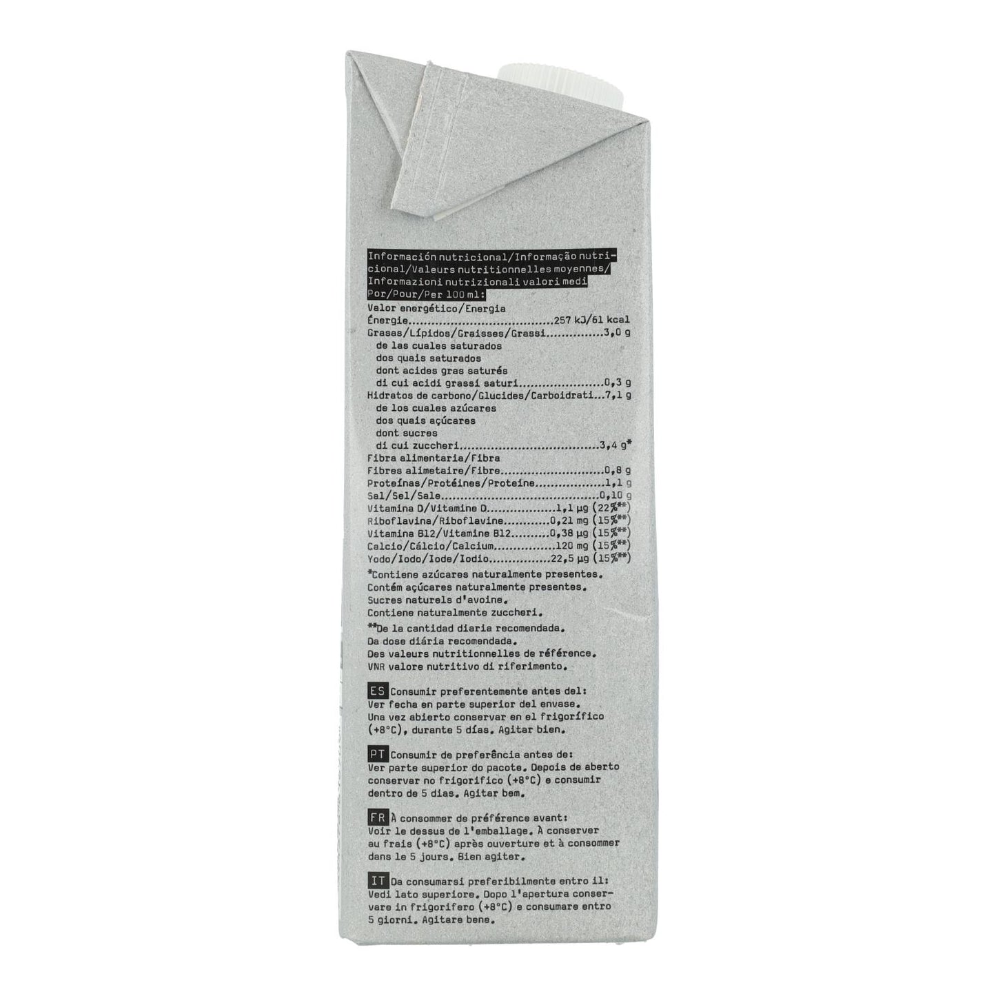 Bebida de Aveia Barista Oatly 1 L