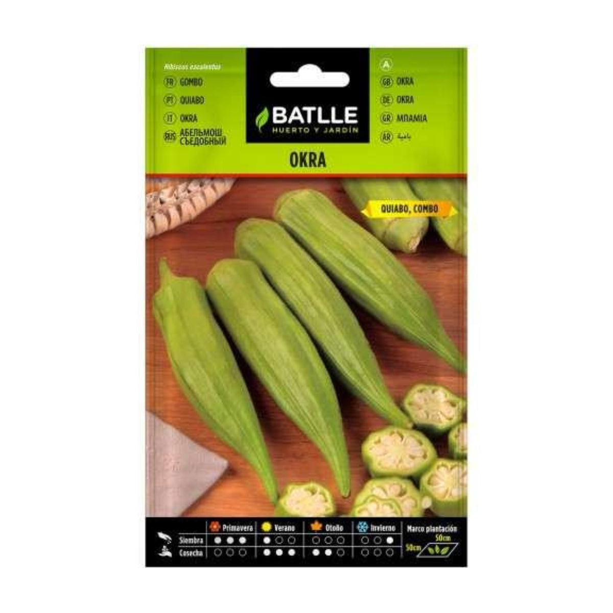 Sementes de Quiabo Batlle