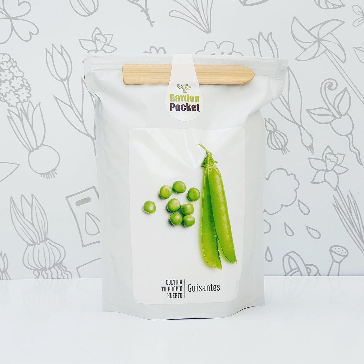 Kit de jardim de bolso: Ervilhas