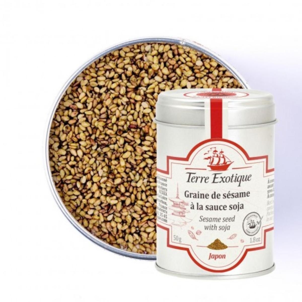 Sésamo com soja Terre Exotique 50g