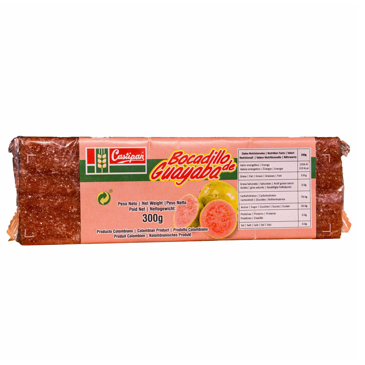 Goiaba Castipan Fatiada 300 g