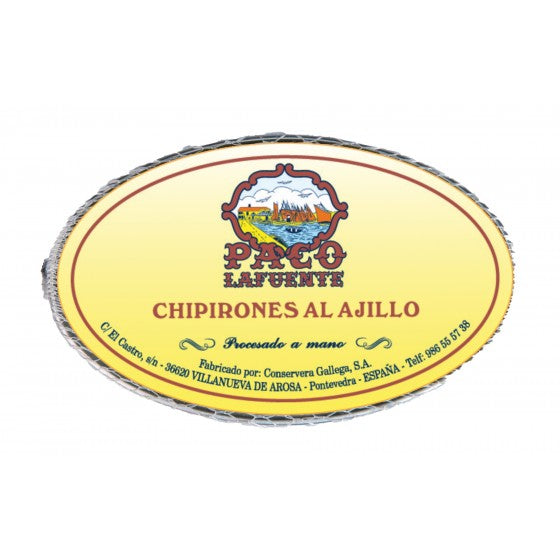 Chipirones al Ajillo Paco Lafuente 110 g