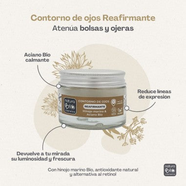Contorno de Olhos Firmador de Funcho, NaturaBio Cosmetics, 50 ml