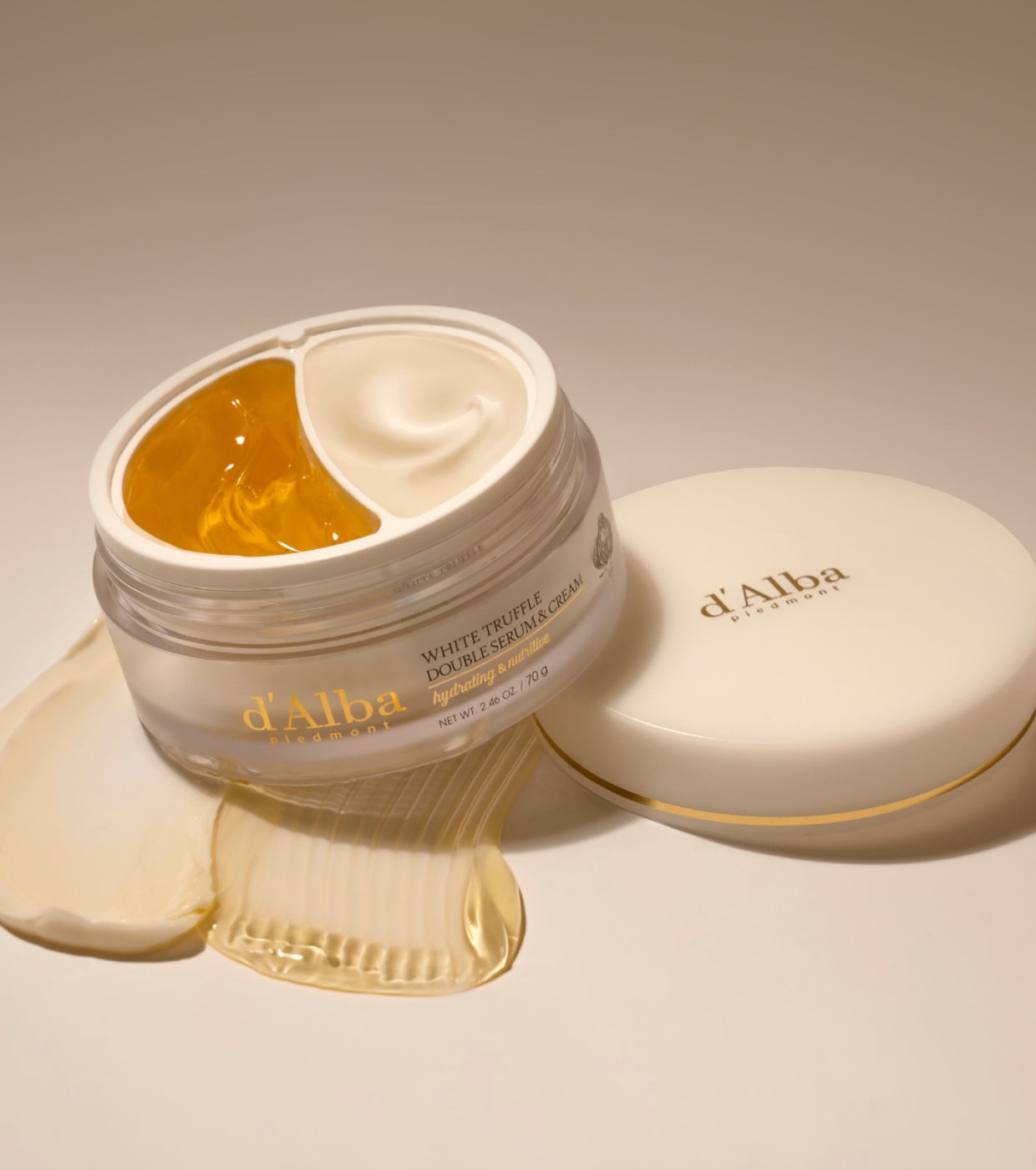 Doble sérum y crema de trufa blanca D'Alba 70 ml