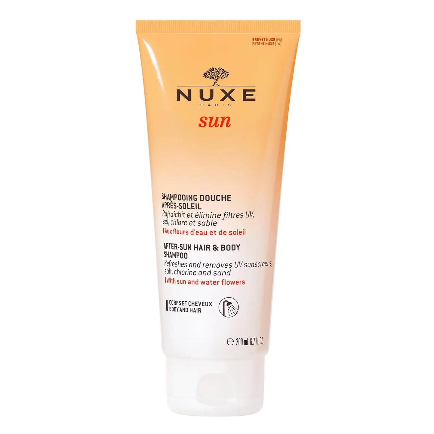 Nuxe Sun Shampoo Pós-Solar para Corpo e Cabelo 200ml