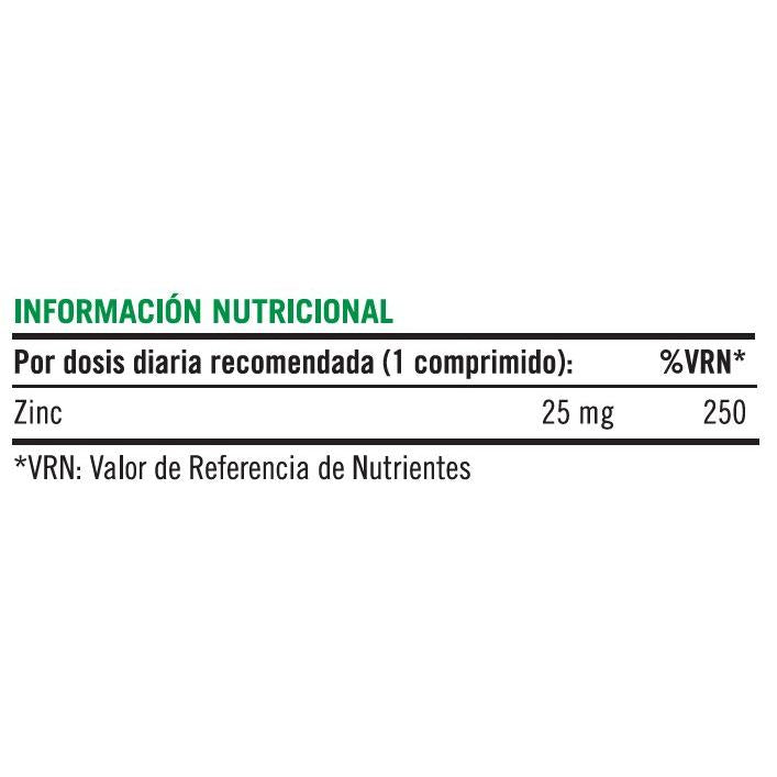 Zinco 25mg 100comp Nature's Bounty