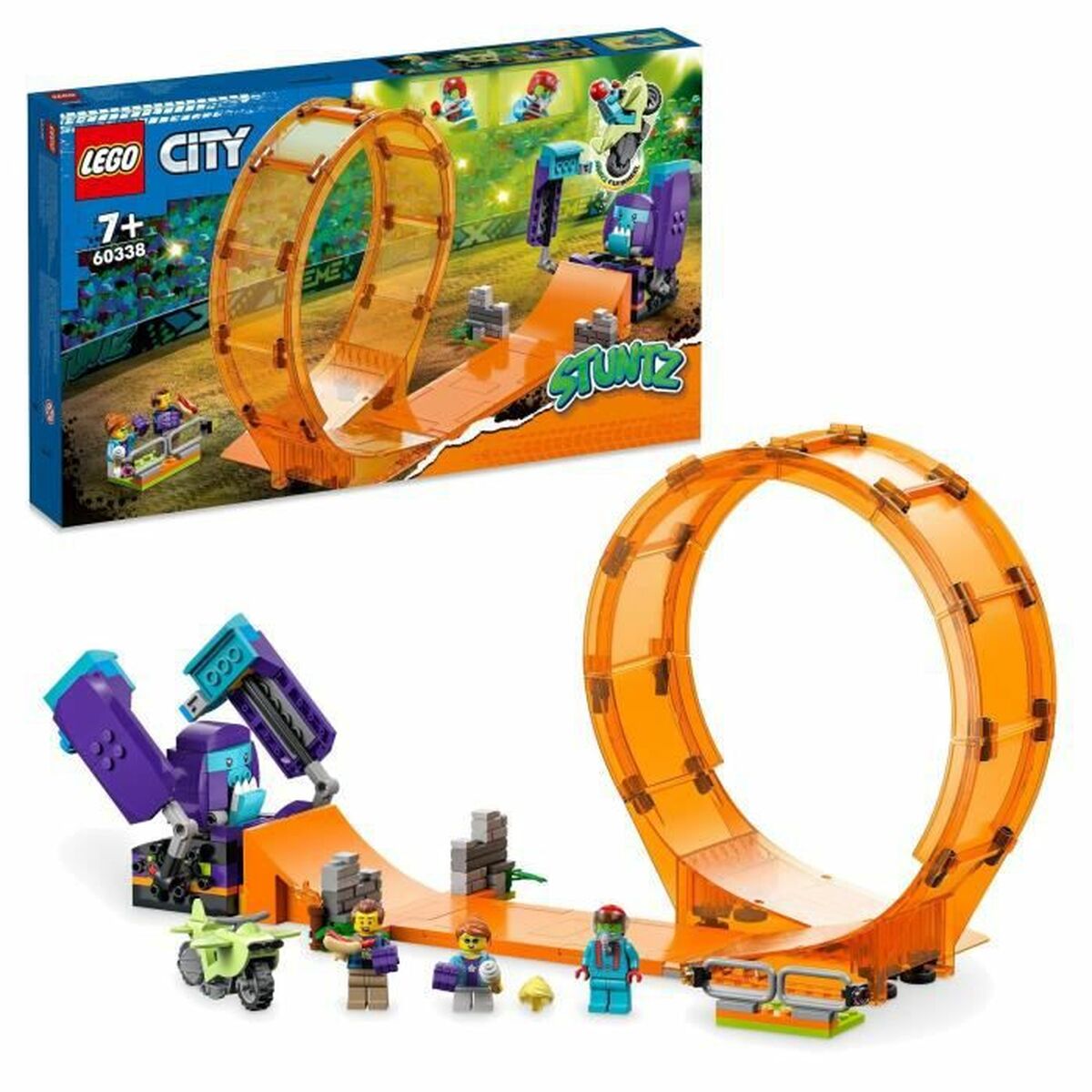 Playset Lego 60338 City Stuntz Looping Chimpancé Slugger_0