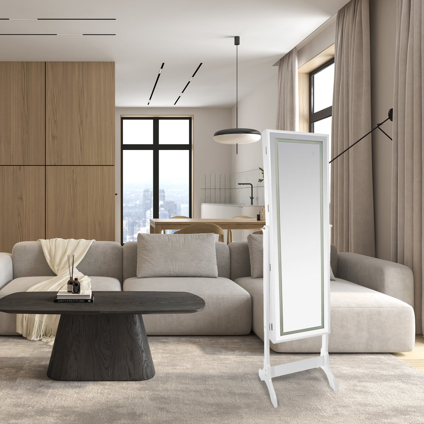 Well Home - Armario Joyas Led Blanco_2