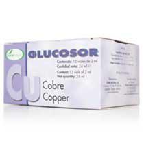 Glucosor de Cobre Soria Natural, 12 ampolas