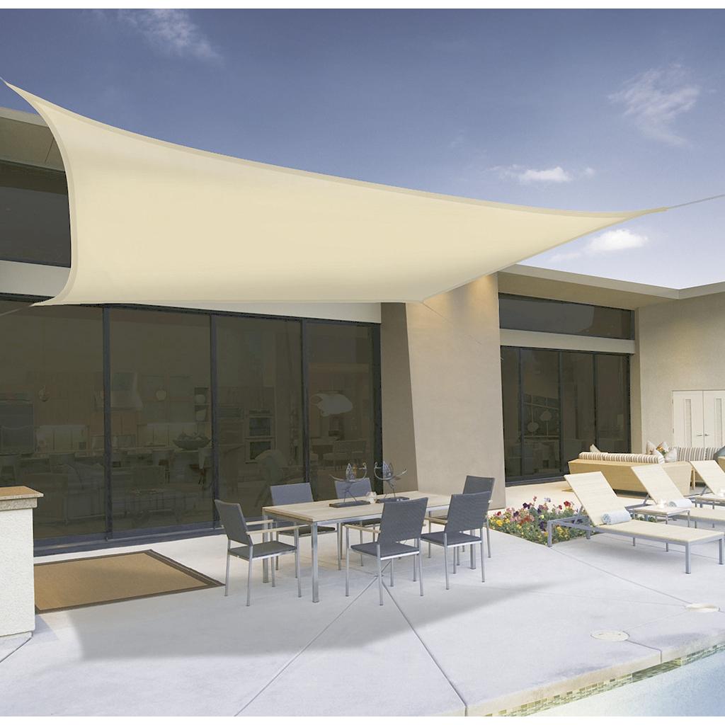 Kit de toldo de vela quadrada à prova de água Sunnet 3,6 m x 3,6 m