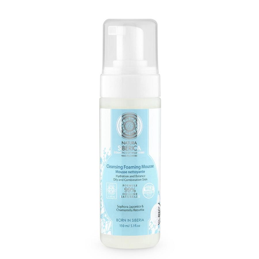 Mousse de limpeza espumante Natura Sibérica, 170 ml