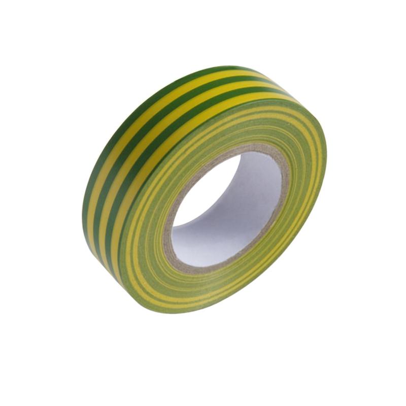 Cinta Aislante 20 M. X 19 Mm. Amarilla / Verde Uso Doméstico_0