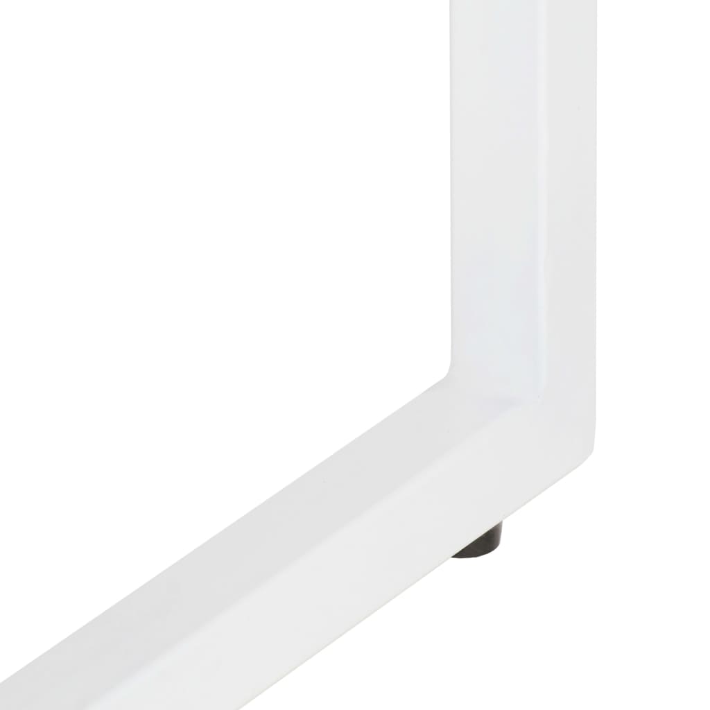 Mesa De Comedor Madera Maciza De Acacia Y Mango 200x90x76 Cm_4