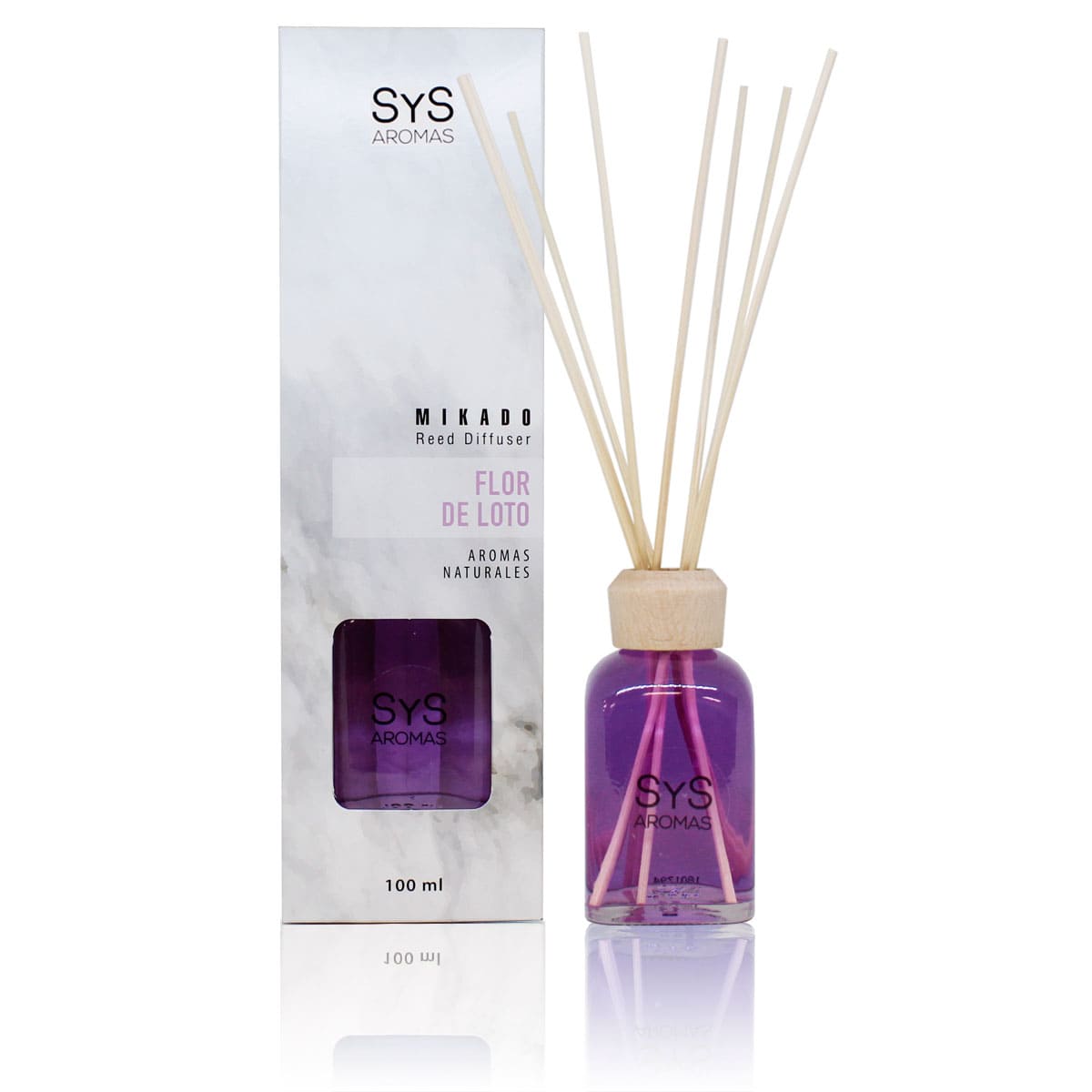 Ambientador Mikado Flor De Loto 100 ml | Aroma Floral Relajante | Fragancia Elegante | Bienestar Duradero_0