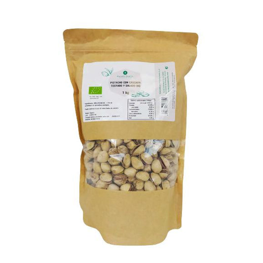 Pistácios torrados e salgados com casca, ECO Planeta Huerto, 1 kg