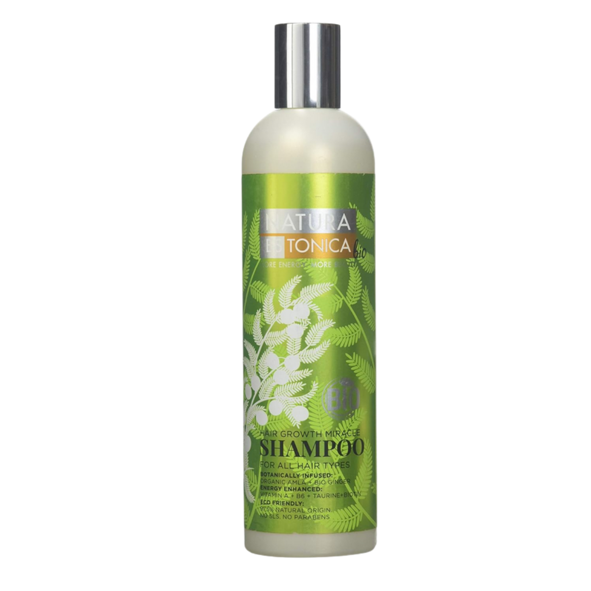 Champô Natura Estónica Growth Miracle para todos os tipos de cabelo 400 ml