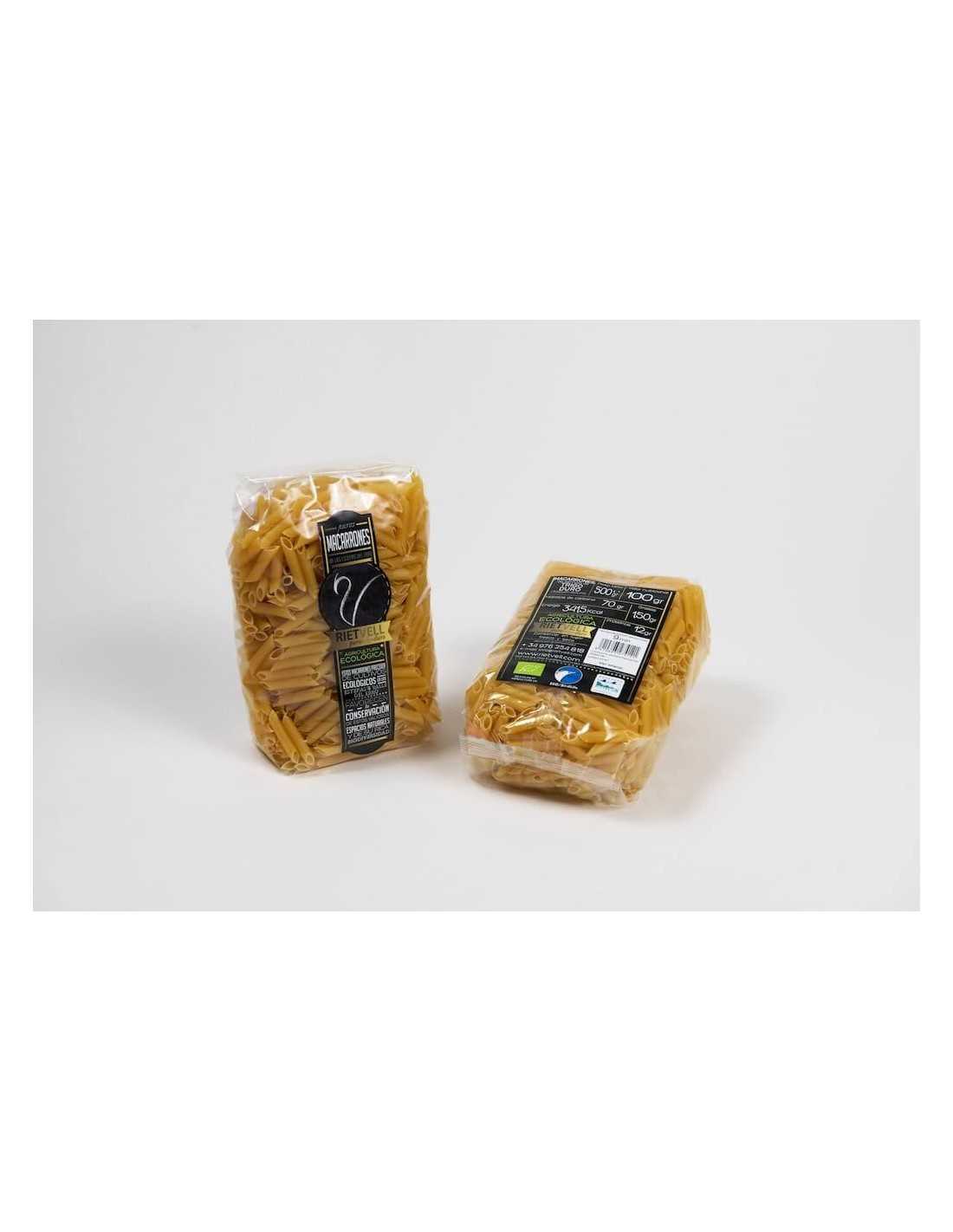 Macarrón Blanco Bio 500g - Riet Vell_0