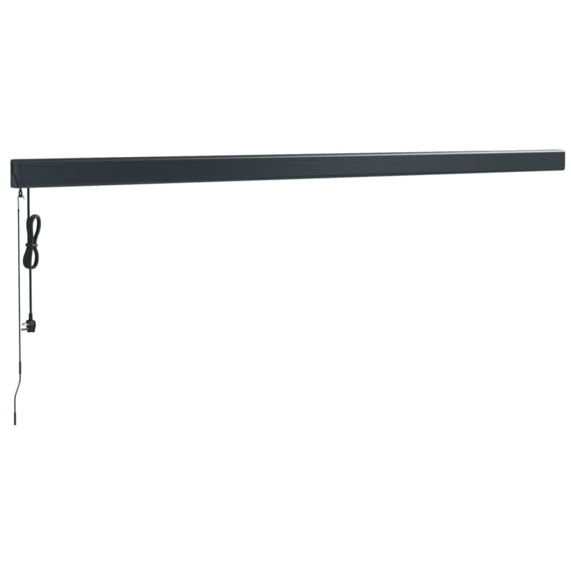 Vidaxl Toldo Retráctil Aluminio Y Tela Gris Antracita 5x3 M_5