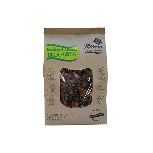 Salada de Legumes Ribero Garden para Coelhos e Roedores 250 g