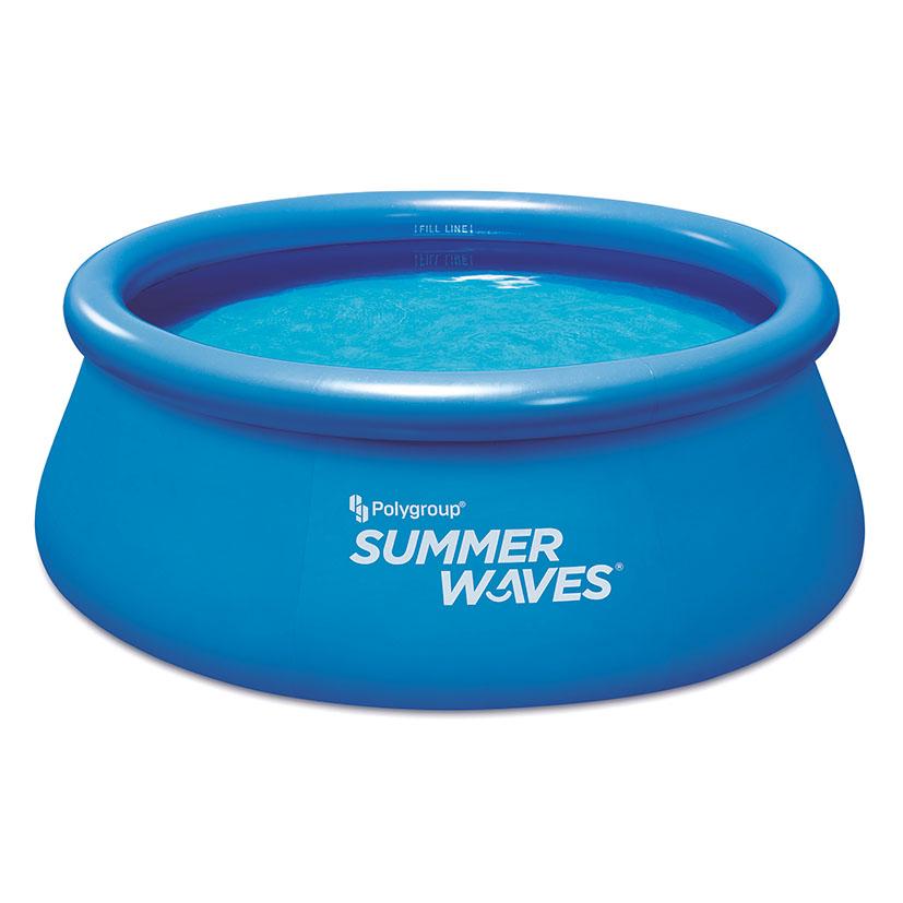 Piscina insuflável circular - 244x66 cm - com purificador - 2.074 litros