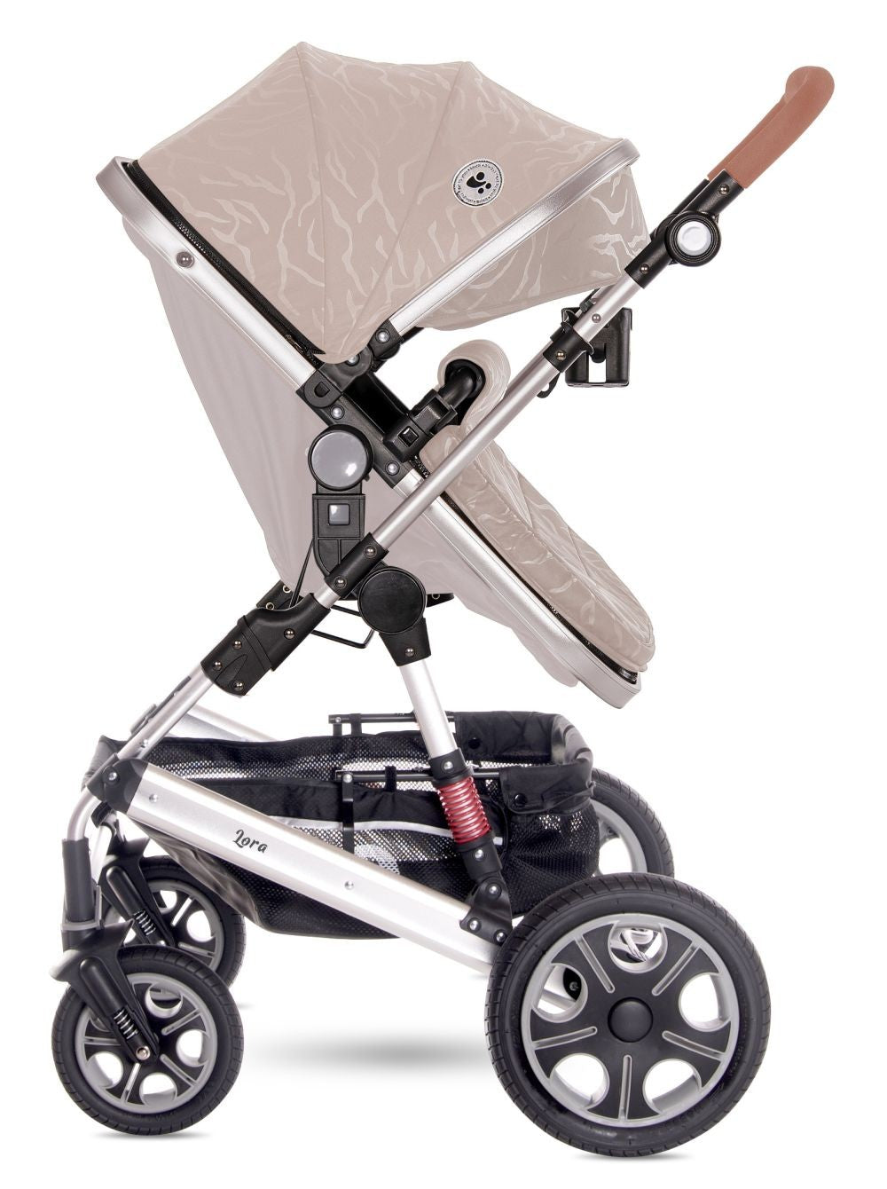 Carrito Dúo Convertible Lora Hasta 15 Kg String Dots_4