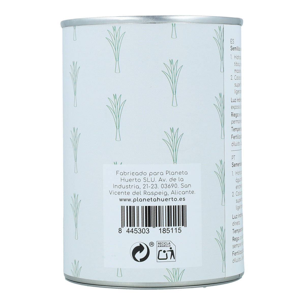 Kit de cultivo aromático de cebolinho Planeta Huerto