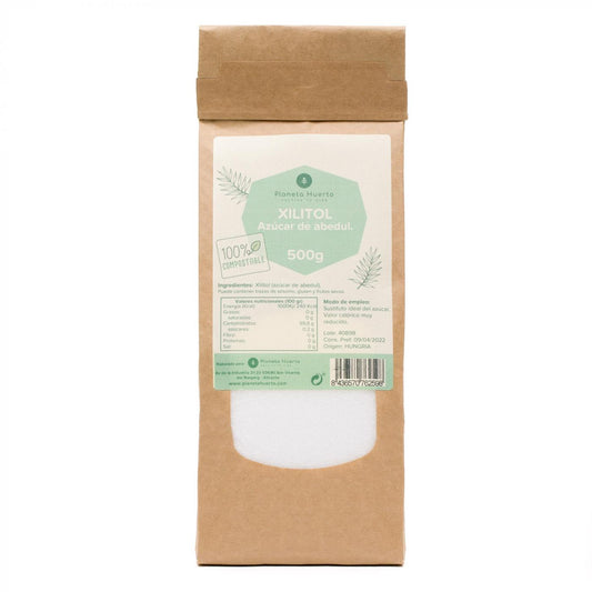 Açúcar de Bétula Xilitol Planeta Huerto 500 g