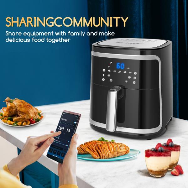 Fritadeira a ar sem óleo Aigostar Smart Box 7L