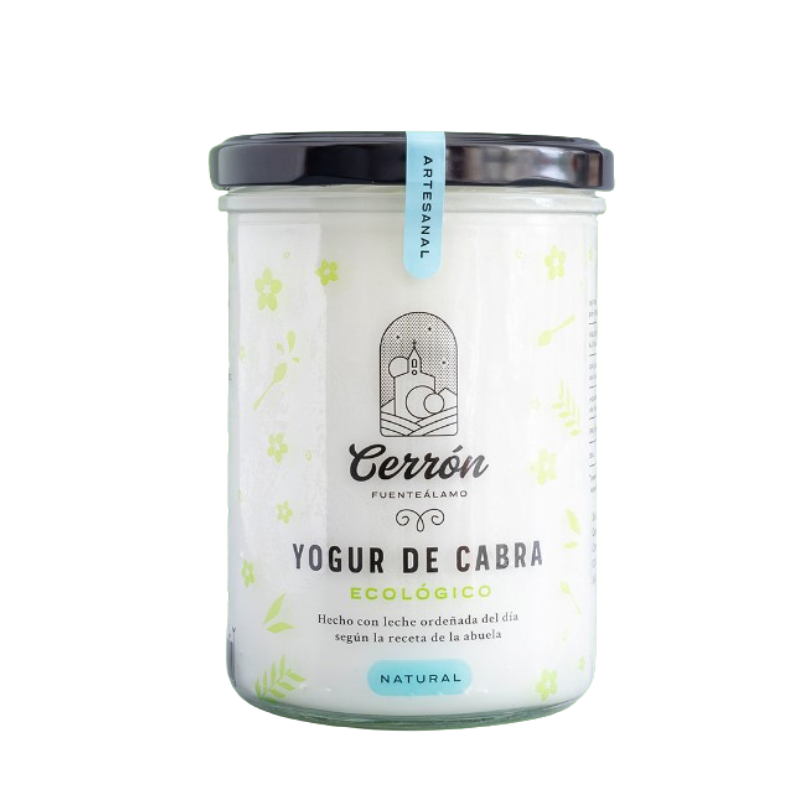 Yogur de cabra natural Ecologico y Biodinamico 420gr_0