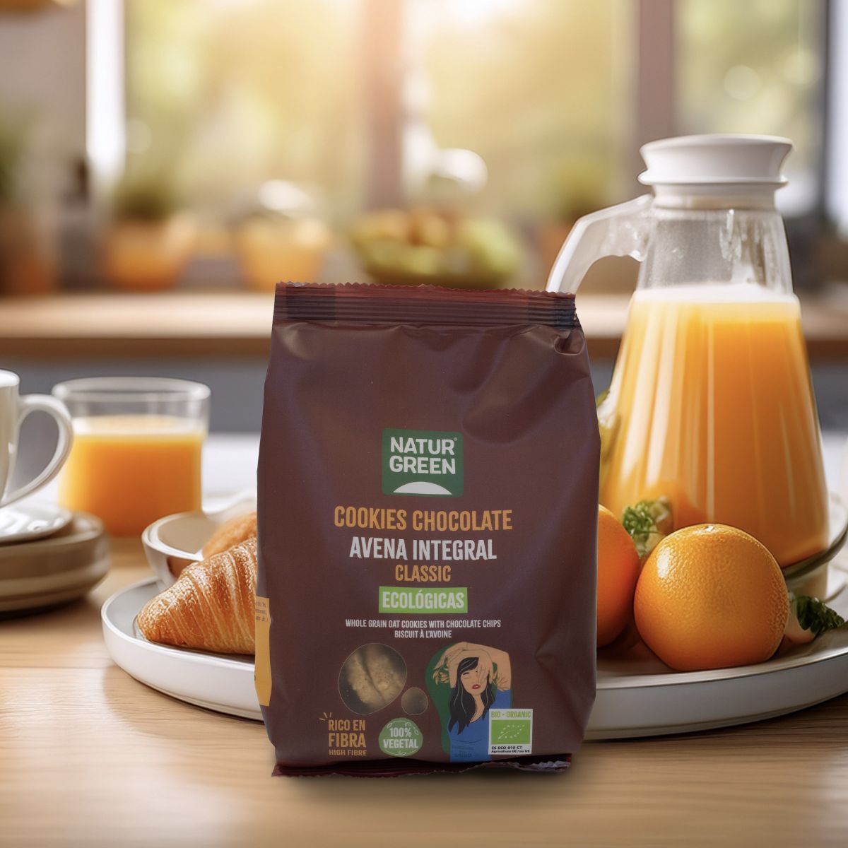 Biscoito de Aveia Integral Biológico NaturGreen 140 g